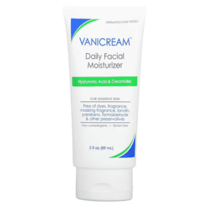 Vanicream (فانيكريم)‏, مرطب الوجه اليومي، للبشرة الحساسة، خالٍ من العطور، 3 أونصة سائلة (89 مل)