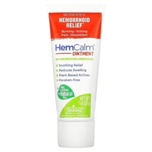 مرهم Boiron (بوارون)‏, مرهم HemCalm، تخفيف البواسير، 1 أونصة (30 جم)