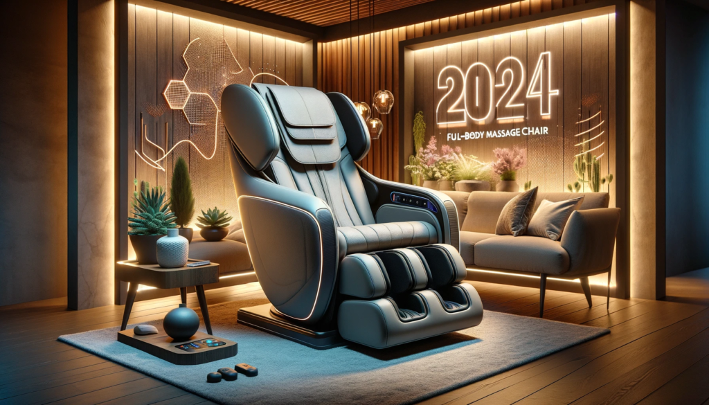 كرسي مساج كهربائي 4D للجسم كامل 2024